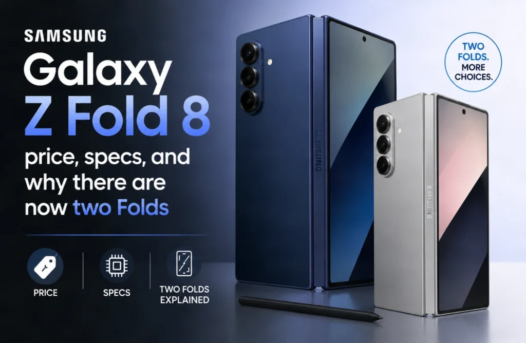 Samsung Galaxy Z Fold 8 price, specs, and why there are now two Folds